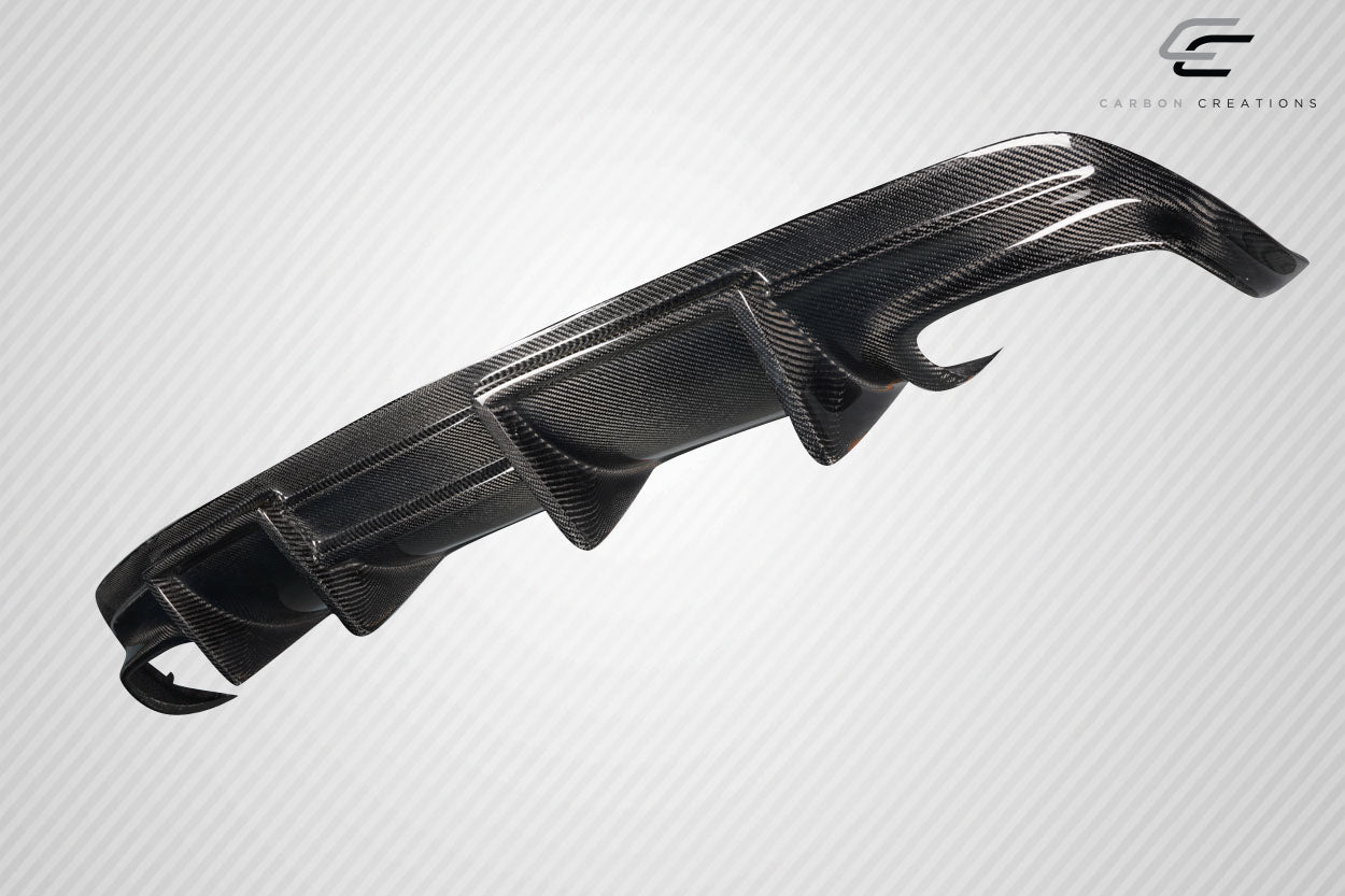 2014-2016 Mercedes CLA Class Carbon Creations Zex Rear Diffuser - 1 Piece