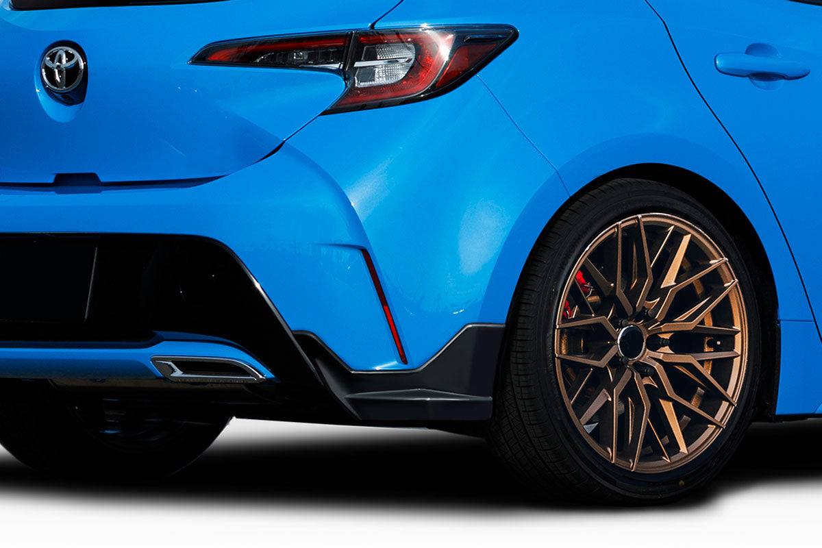 2019-2023 Toyota Corolla Hatchback Duraflex Ryo Rear Lip Add On Spoilers - 2 Pieces (S)