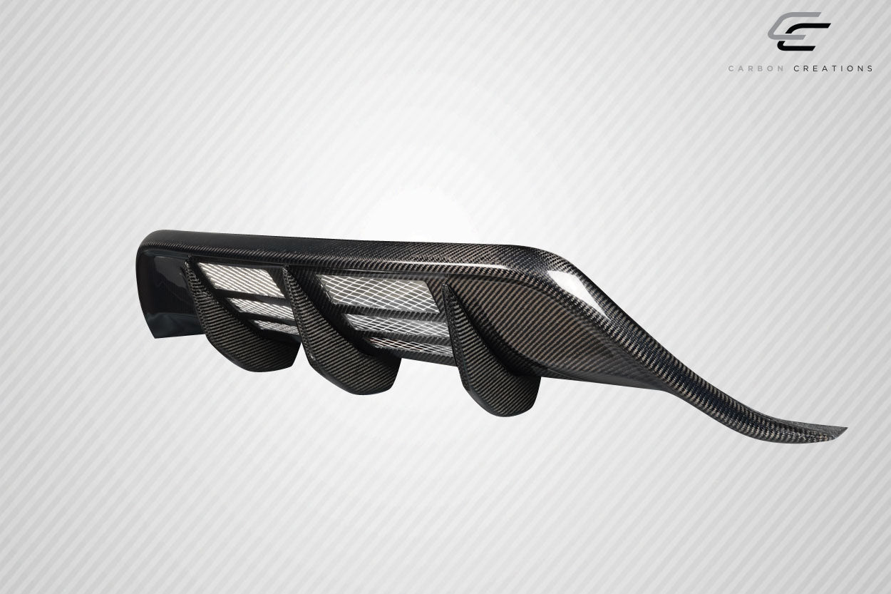 2009-2011 Nissan GT-R R35 Carbon Creations Malve Rear Diffuser - 1 Piece