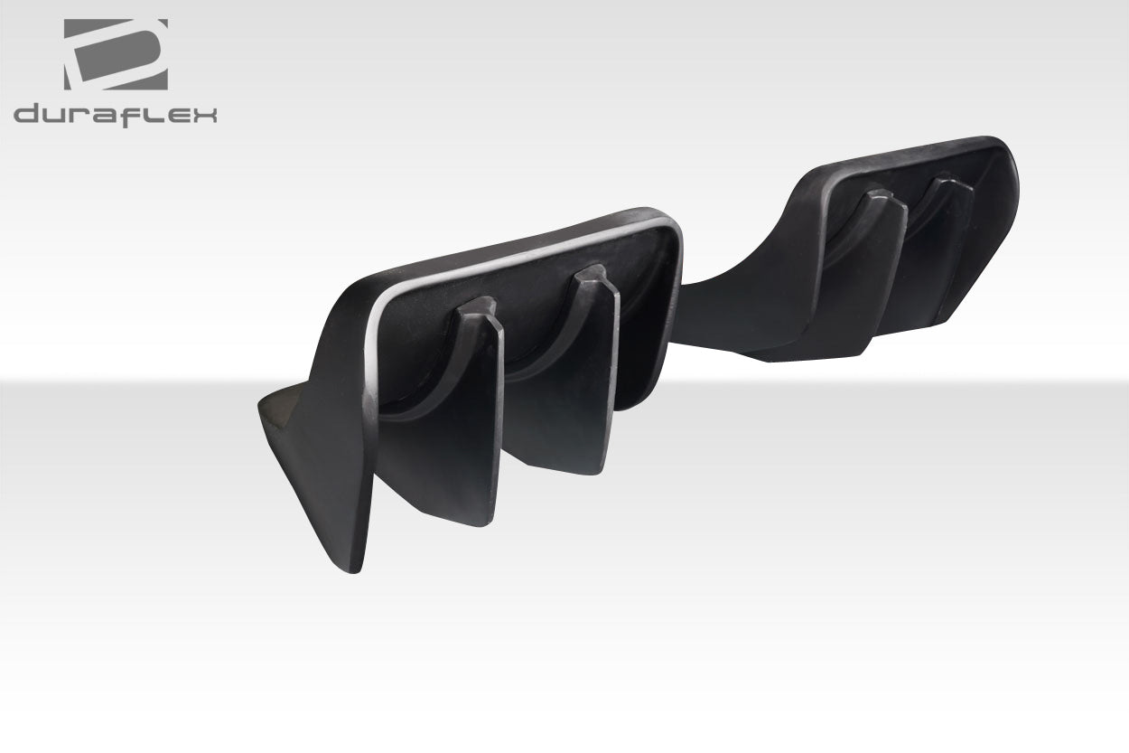2014-2019 Chevrolet Corvette C7 Duraflex GTR Rear Diffuser - 2 Pieces