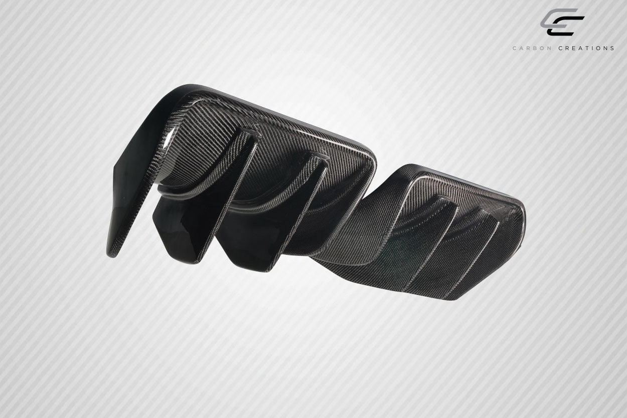 2014-2019 Chevrolet Corvette C7 Carbon Creations GTR Rear Diffuser - 2 Pieces