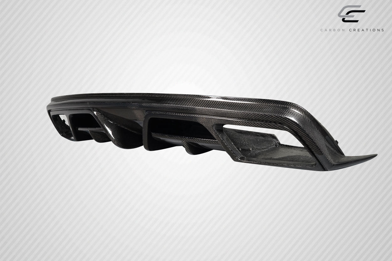 2014-2016 Mercedes CLA Class Carbon Creations Burnout Rear Diffuser - 1 Piece