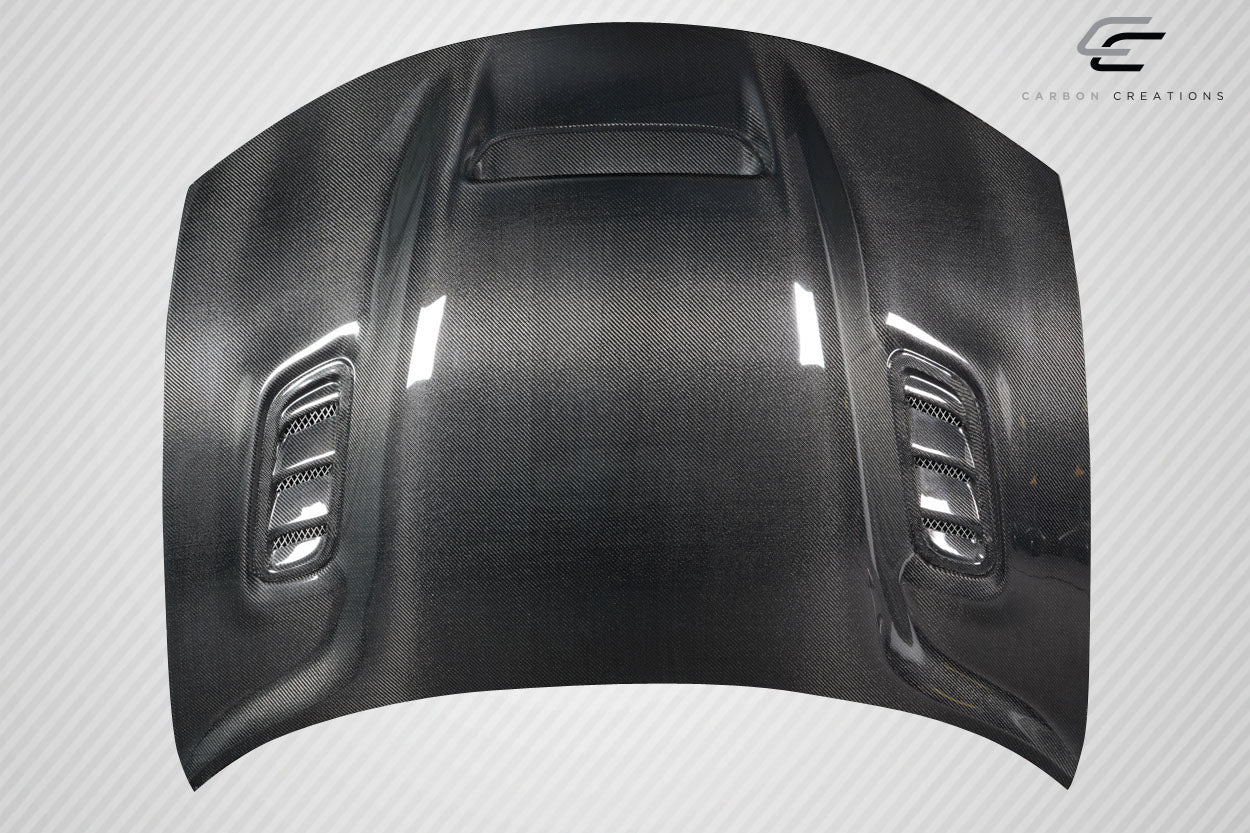 2015-2023 Dodge Charger Carbon Creations Hellcat Redeye Look Hood - 1 Piece