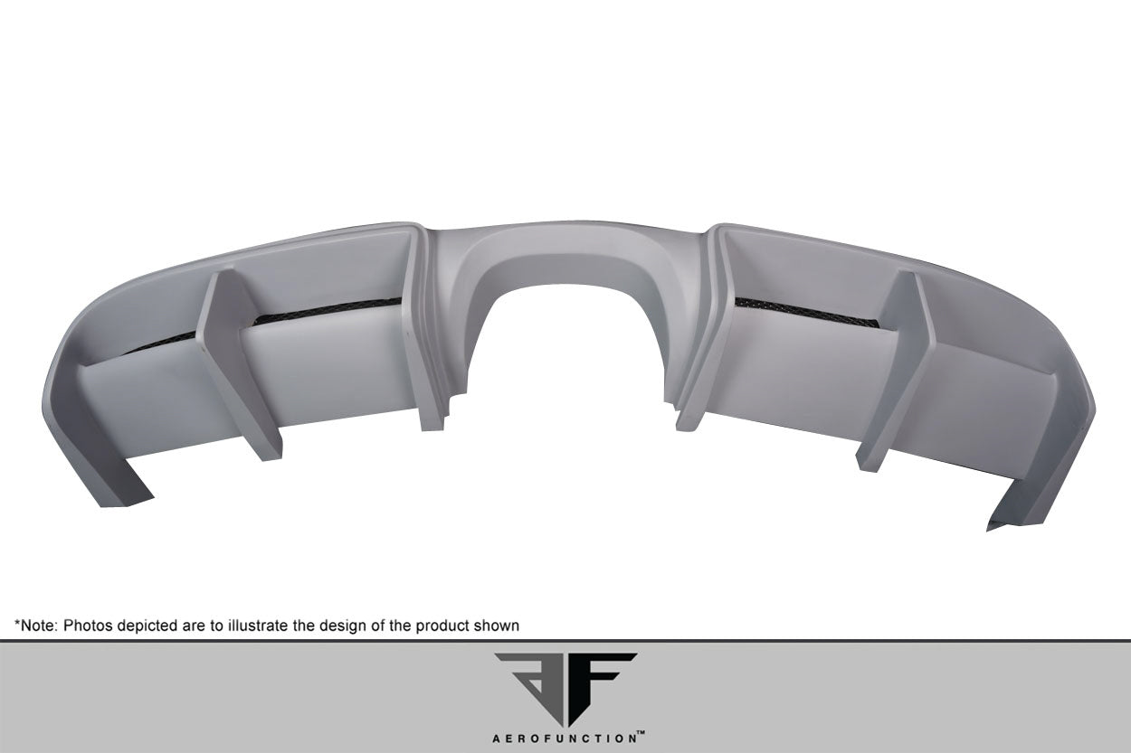 2013-2016 Porsche Cayman GT4 981 AF-1 Rear Diffuser ( GFK ) - 1 Piece