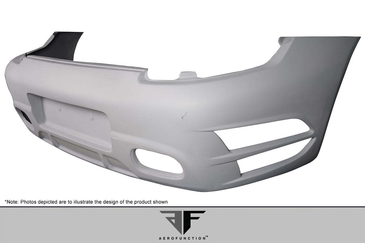 2009-2011 Porsche 911 Carrera 997 AF-1 Rear Bumper (GFK) - 1 Piece (S)