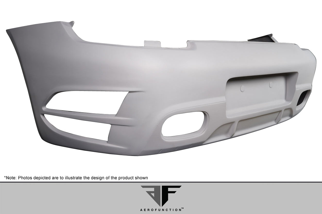 2009-2011 Porsche 911 Carrera 997 AF-1 Rear Bumper (GFK) - 1 Piece (S)