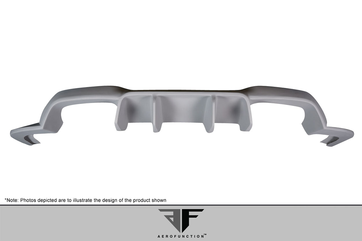 2016-2021 BMW M2 F87 AF-1 Rear Diffuser (GFK) - 1 Piece (S)