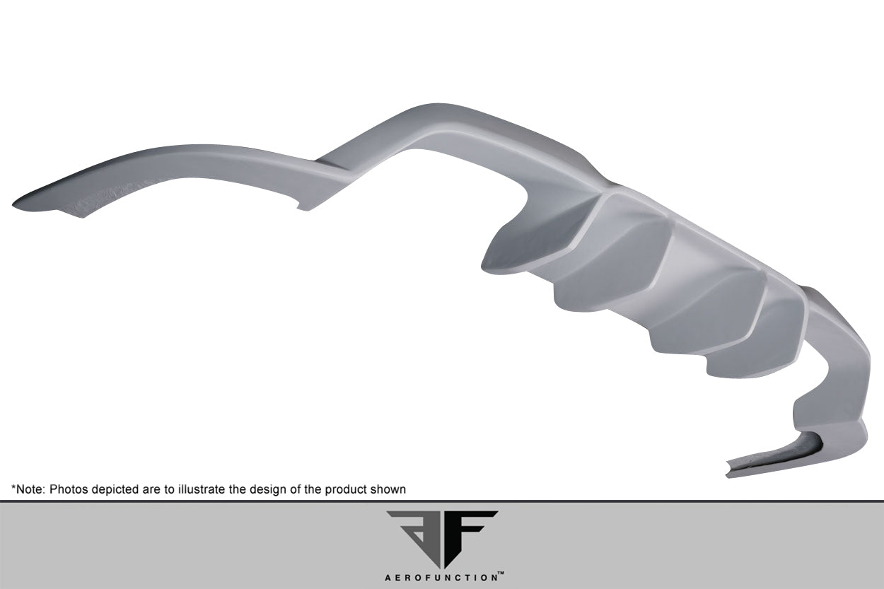 2016-2021 BMW M2 F87 AF-1 Rear Diffuser (GFK) - 1 Piece (S)