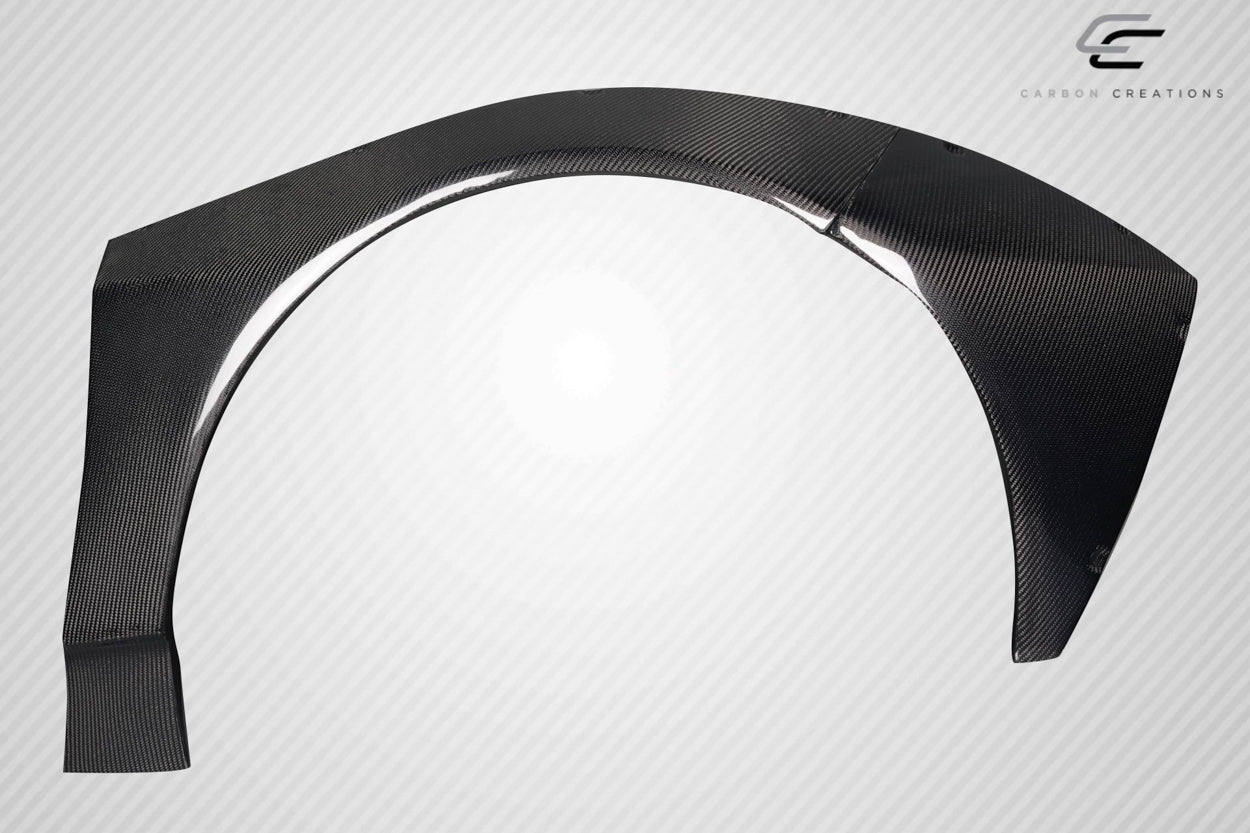 2020-2025 Chevrolet Corvette C8 Carbon Creations Gran Veloce Wide Body Front Fender Flares - 4 Pieces (S)