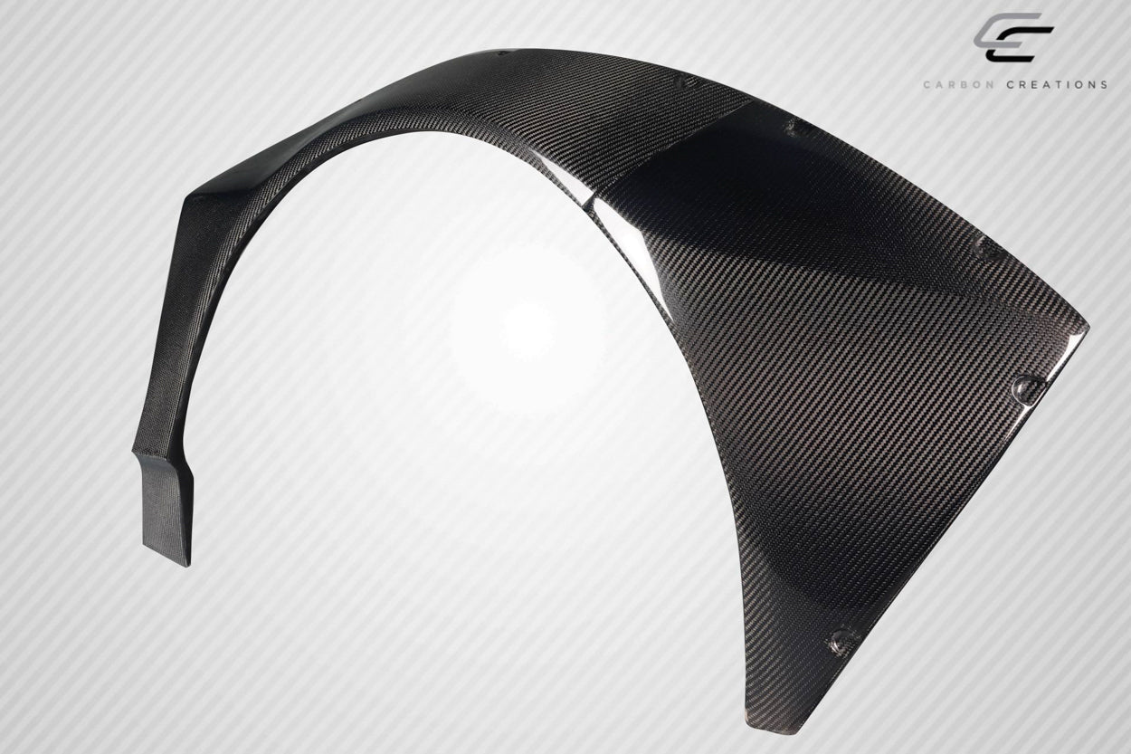 2020-2025 Chevrolet Corvette C8 Carbon Creations Gran Veloce Wide Body Front Fender Flares - 4 Pieces (S)