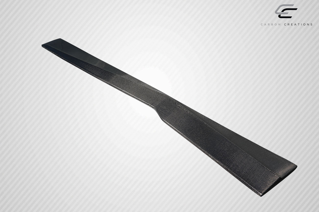 2020-2023 Chevrolet Corvette C8 Carbon Creations Gran Veloce Wide Body Side Skirt Rocker Panel Splitters - 2 Pieces