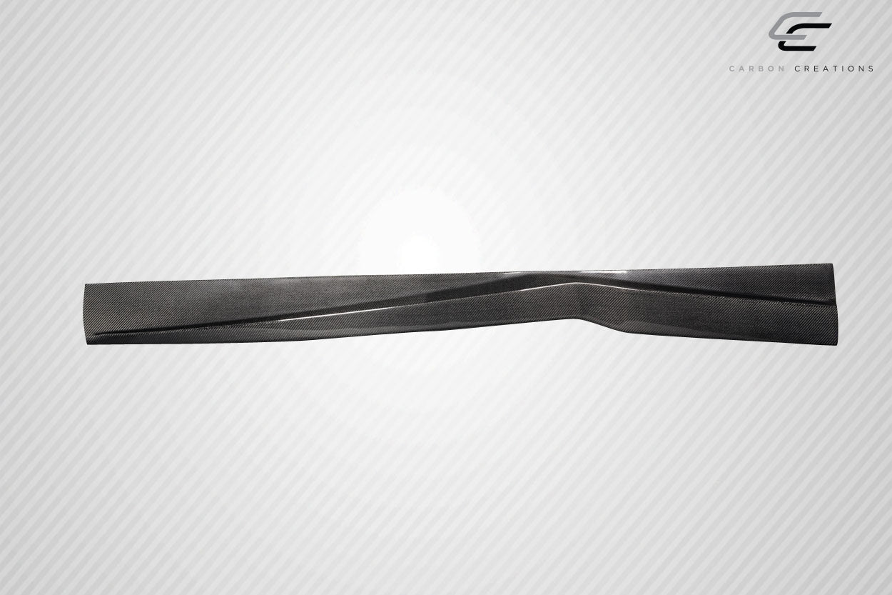 2020-2025 Chevrolet Corvette C8 Carbon Creations Gran Veloce Wide Body Side Skirt Rocker Panel Splitters - 2 Pieces