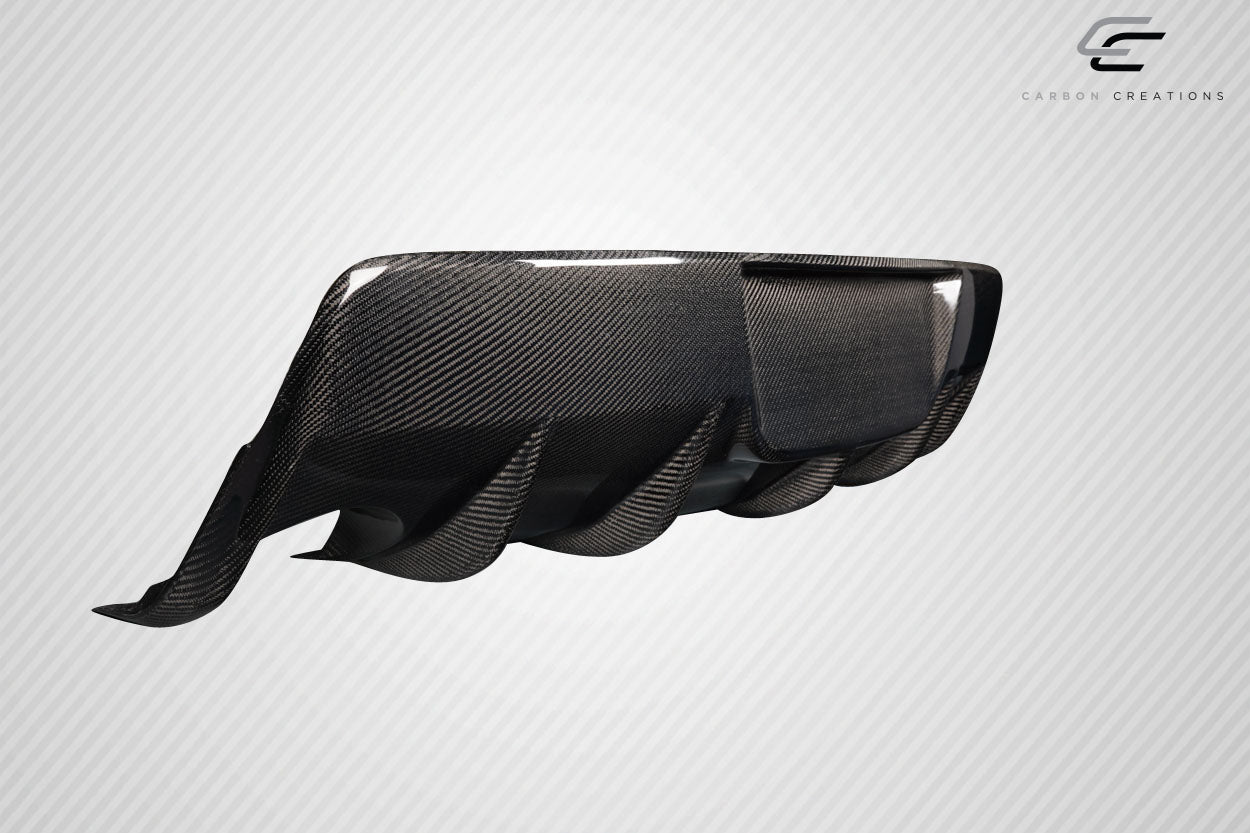 2004-2009 Mazda Mazdaspeed 3 Carbon Creations Corkscrew Rear Diffuser - 1 Piece