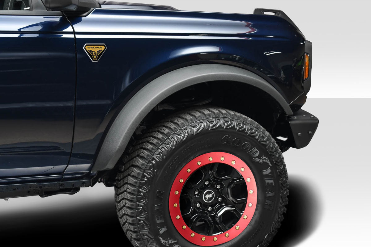2021-2025 Ford Bronco Duraflex Bigfoot Front Fender Flares - 2 Pieces (S)