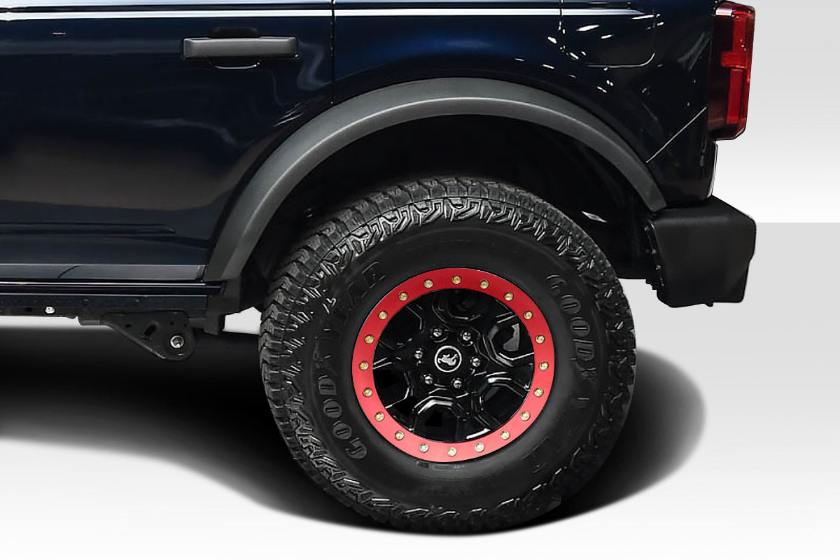 2021-2025 Ford Bronco Duraflex Bigfoot Rear Fender Flares - 2 Pieces (S)