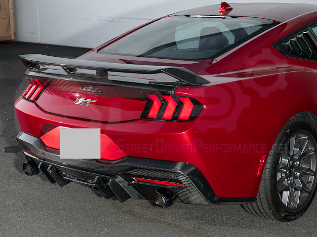 2024+ FORD MUSTANG S650 |  VERSION 2 PACKAGE REAR BUMPER DIFFUSER