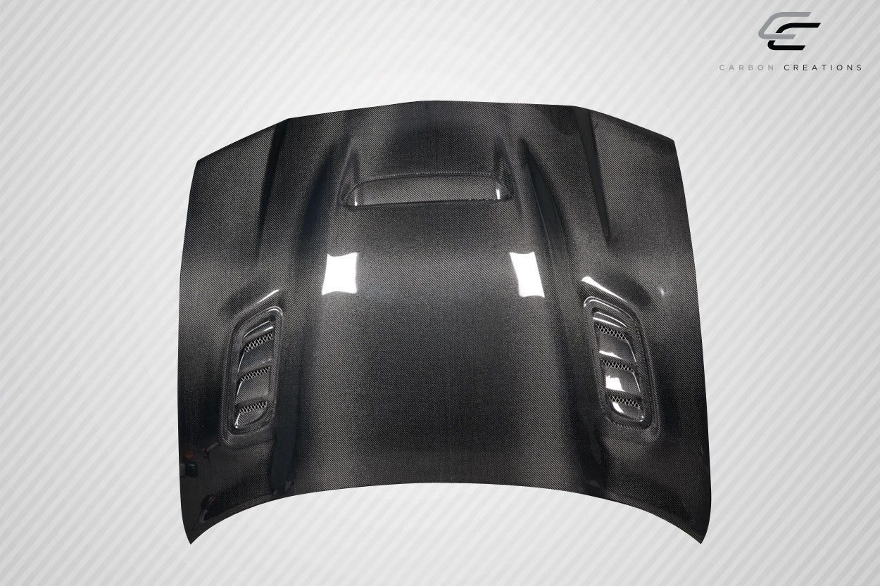 2011-2014 Dodge Charger Carbon Creations Hellcat Redeye Look hood - 1 Piece