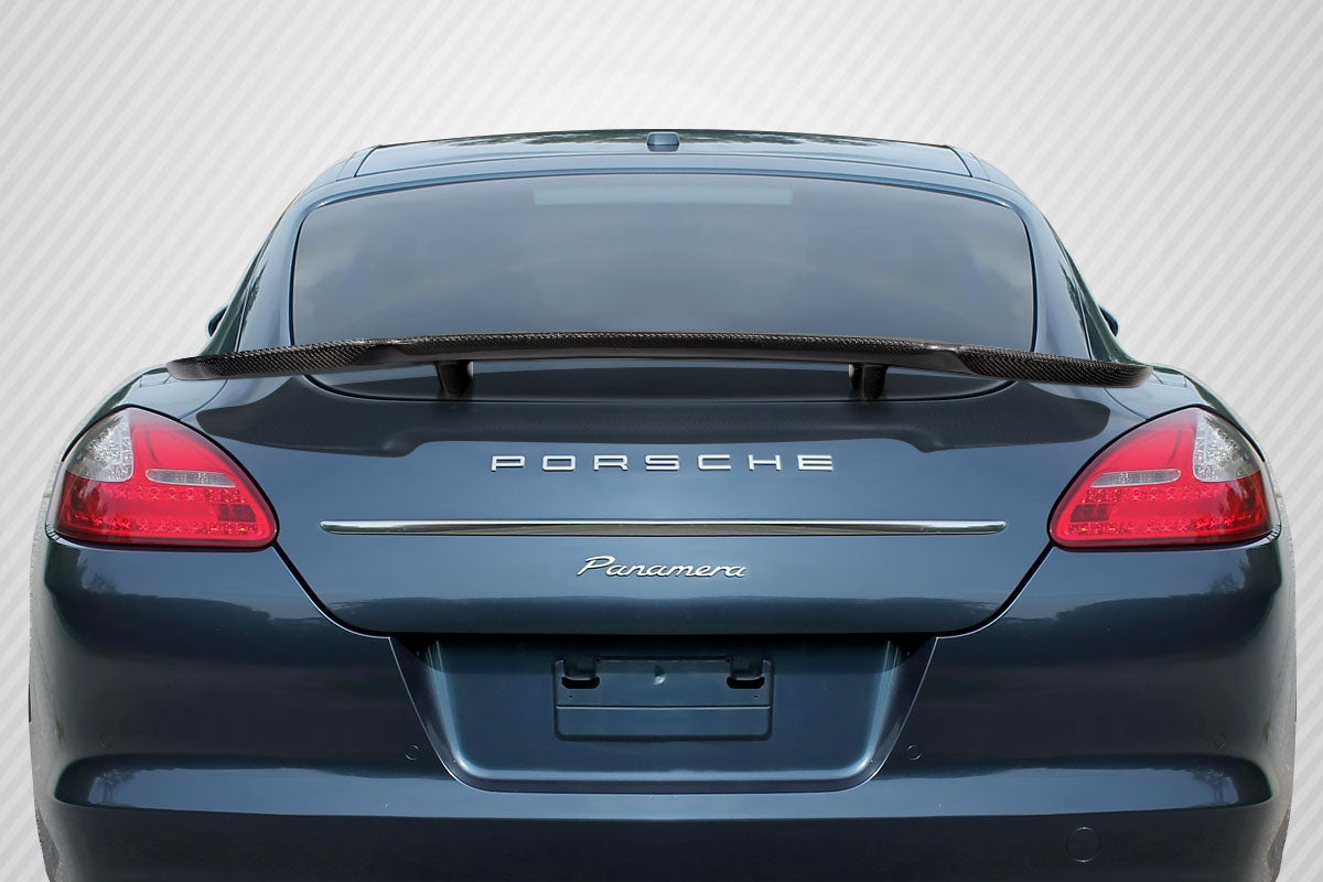 2010-2013 Porsche Panamera Carbon Creations Aeromoto Rear Wing Spoiler - 1 Piece