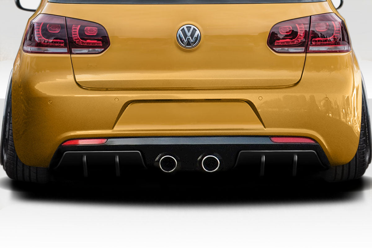 2012-2013 Volkswagen Golf R Duraflex RSO Moto Rear Diffuser - 2 Piece (S)