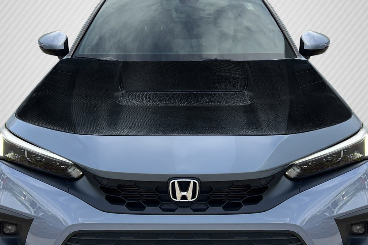 2022-2025 Honda Civic Carbon Creations Suzuka Hood - 1 Piece