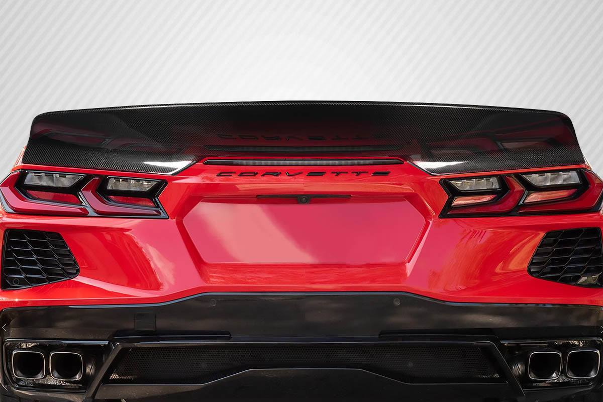 2020-2025 Chevrolet Corvette C8 Carbon Creations Duckbill Rear Wing Spoiler - 1 Piece