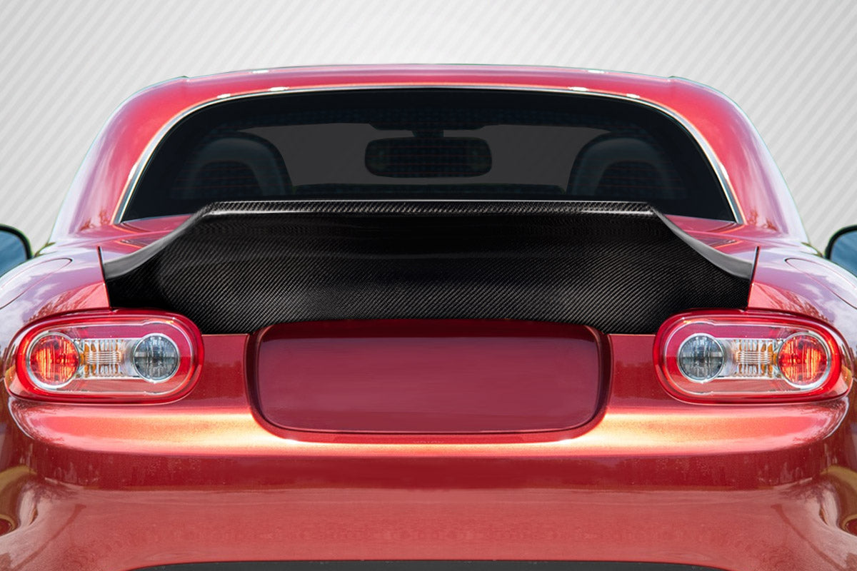 2006-2015 Mazda Miata MX-5 Carbon Creations High Kick Rear Wing Spoiler - 1 Piece ( Soft Top Model Only )