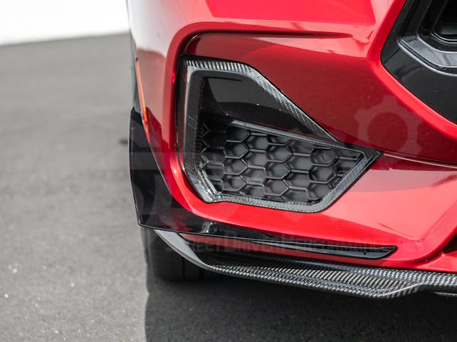 2024-UP MUSTANG S650 GT | FRONT SPLITTER LIP GROUND EFFECTS CANARDS PAIR