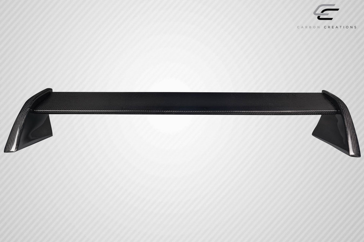 2010-2013 Kia Forte Carbon Creations Soya Rear Wing Spoiler - 3 Pieces