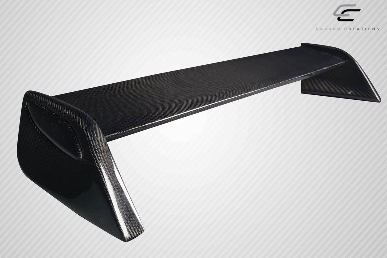 2010-2013 Kia Forte Carbon Creations Soya Rear Wing Spoiler - 3 Pieces