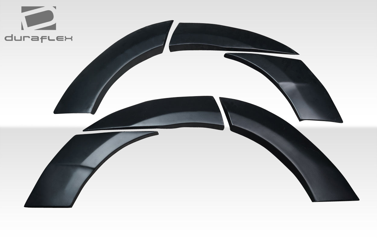 2020-2025 Ford Explorer Duraflex Warder Rear Fender Flares - 6 Pieces