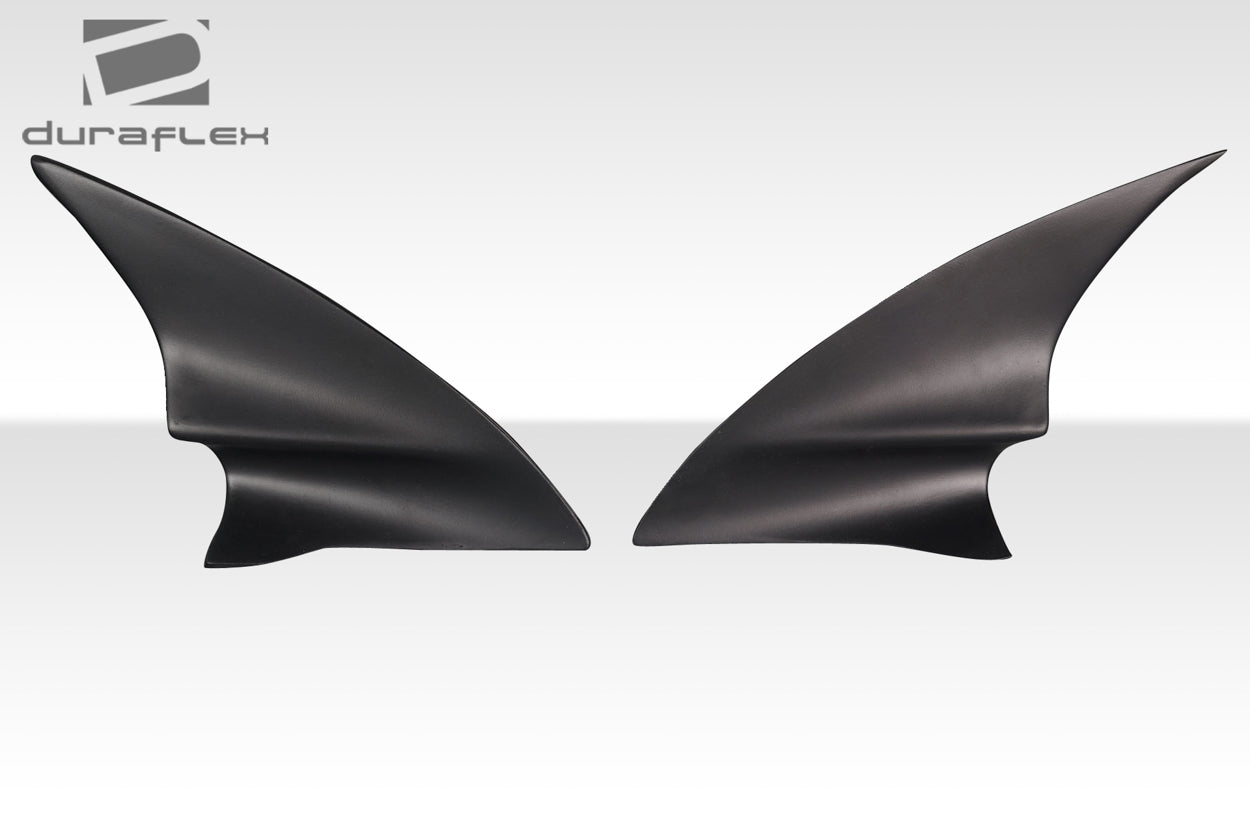 2012-2017 Hyundai Veloster Turbo Duraflex Minda Rear Hatch Louvers - 2 Piece