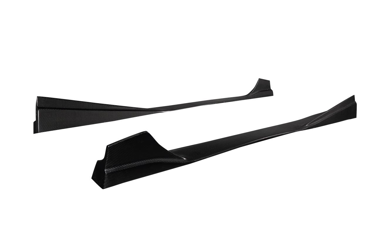 2022-2025 Toyota GR86 / Subaru BRZ Carbon Creations GT Competition Side Skirt Rocker Panel Splitters - 2 Pieces