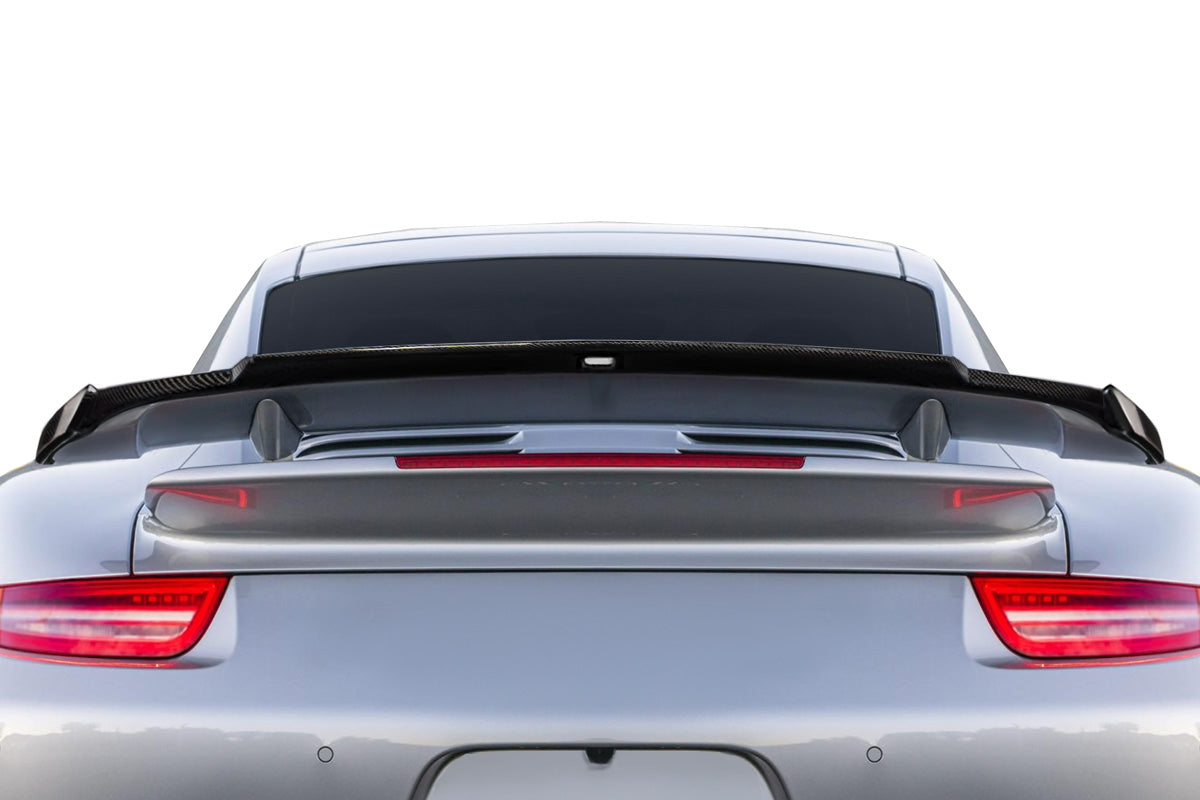 2014-2019 Porsche Turbo Carbon Creations Raven Rear Wing Spoiler Extension - 1 Piece
