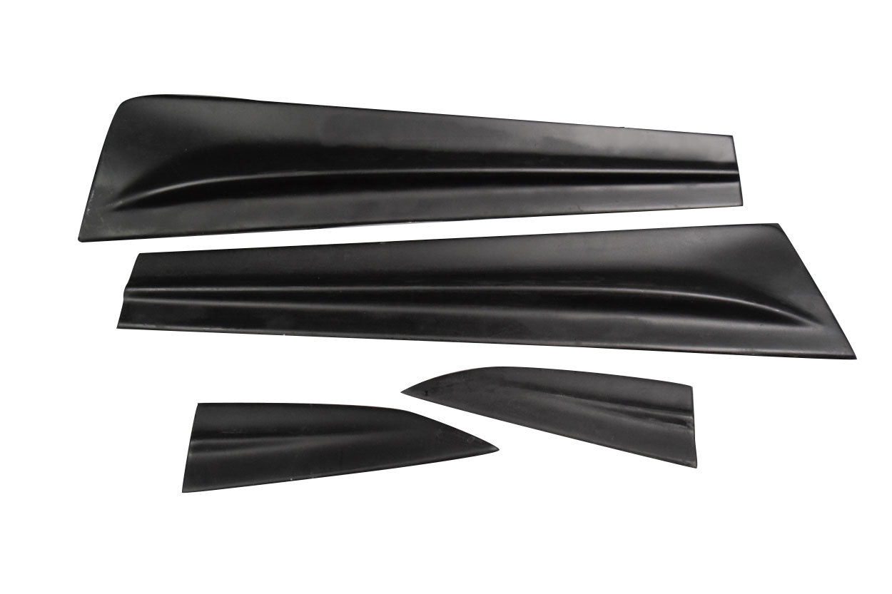 2002-2007 Subaru Impreza WRX STI 4DR Duraflex Reva Rear Door Canards - 4 Pieces