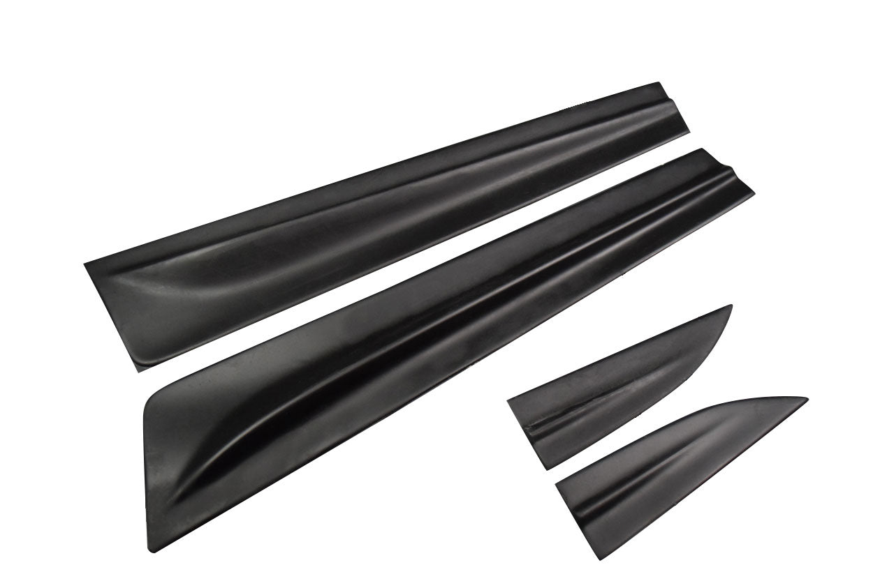 2002-2007 Subaru Impreza WRX STI 4DR Duraflex Reva Rear Door Canards - 4 Pieces