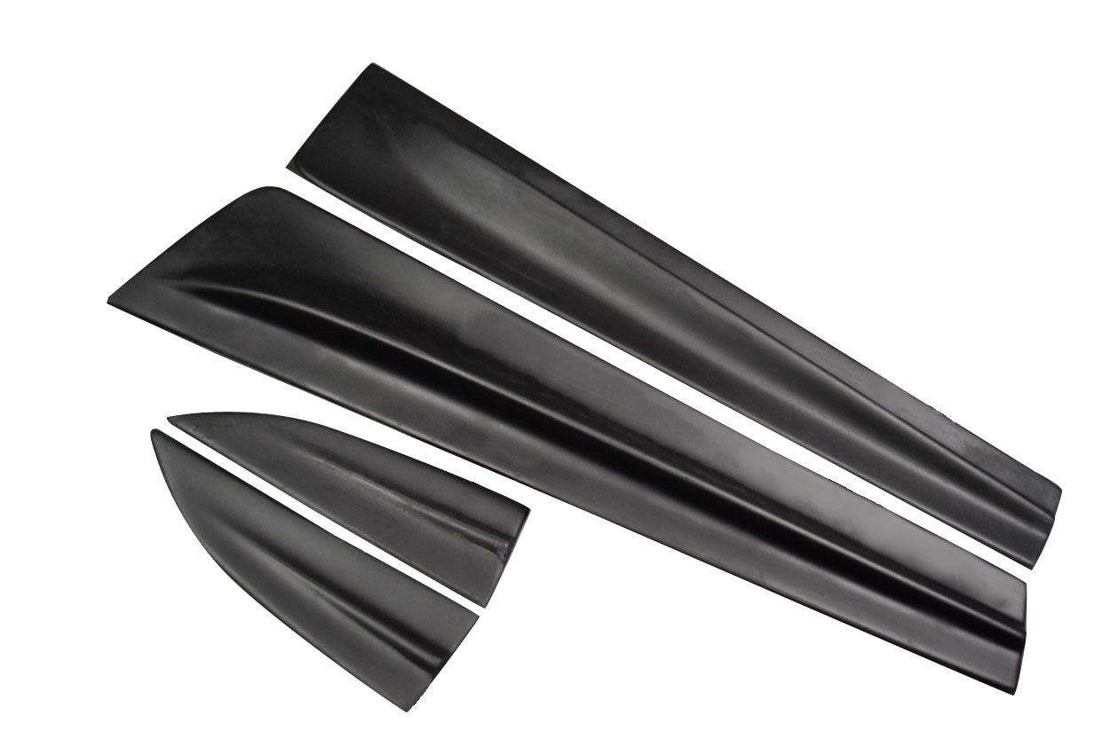 2002-2007 Subaru Impreza WRX STI 4DR Duraflex Reva Rear Door Canards - 4 Pieces