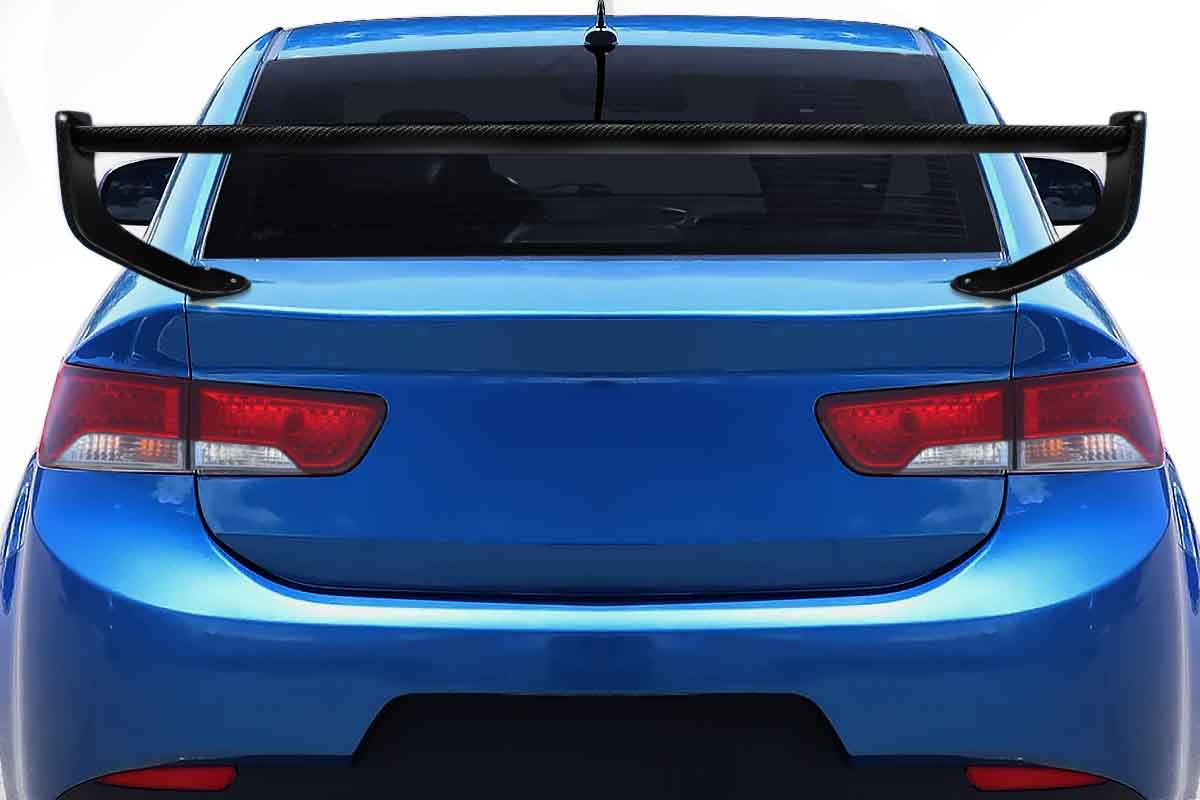 2010-2013 Kia Forte Carbon Creations Victory Rear Wing Spoiler - 1 Piece
