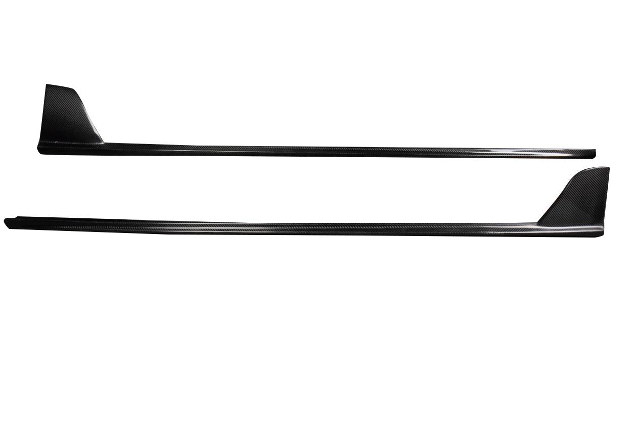2020-2022 Porsche Carrera 911 992 Carbon Creations Taveran Side Skirt Rocker Panel Splitters - 2 Pieces
