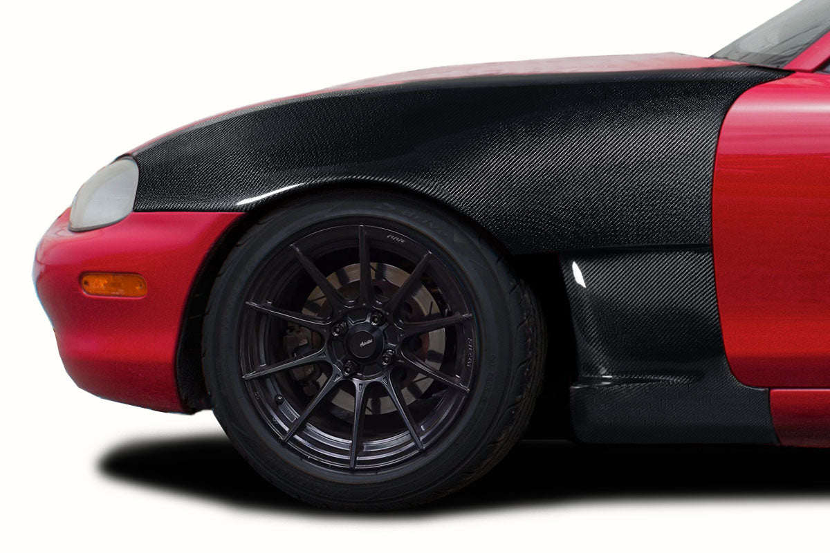 1999-2005 Mazda Miata Carbon Creations Delta Front Fenders - 2 Pieces
