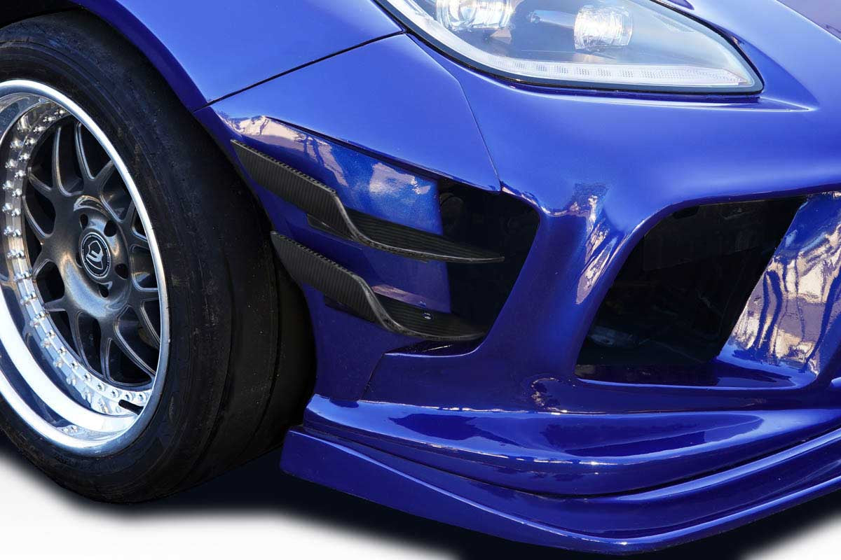 2022-2023 Toyota GR86 / Subaru BRZ Carbon Creations GT Competition Front Bumper Canards - 4 Pieces