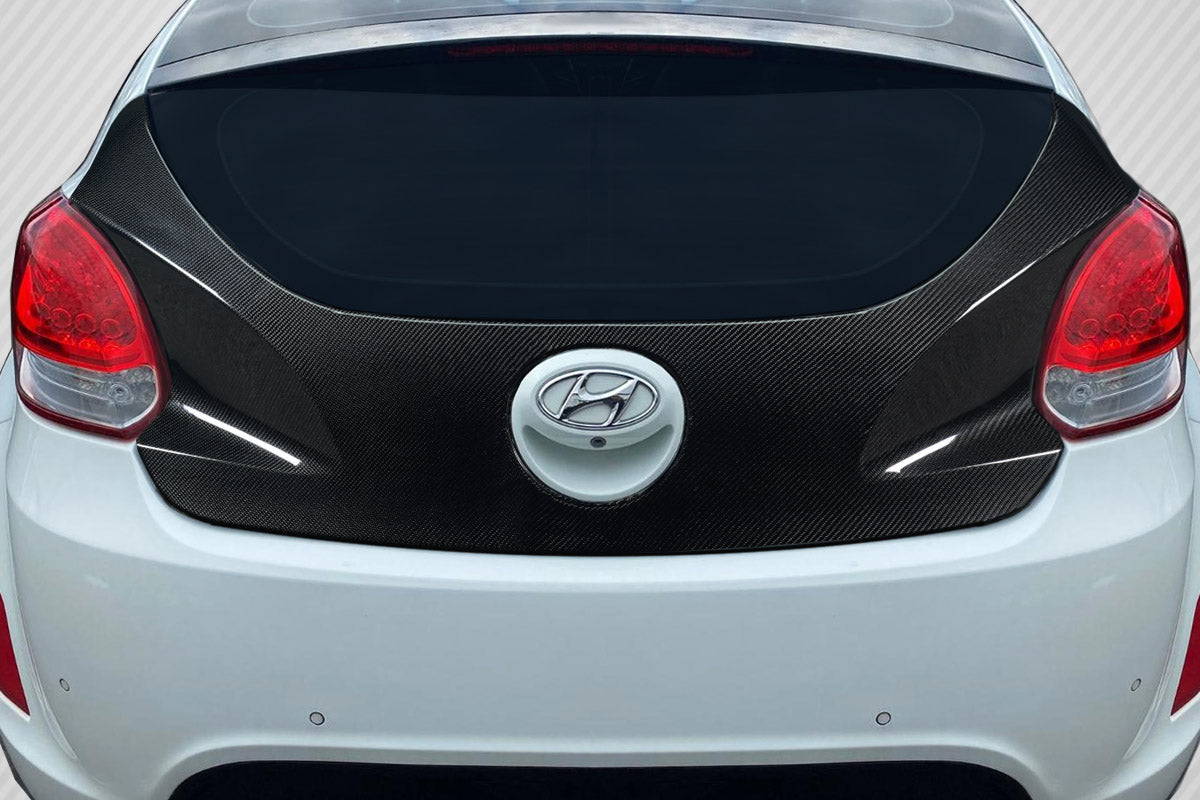 2012-2017 Hyundai Veloster Carbon Creations OEM Look Rear Hatch - 1 Piece (S)