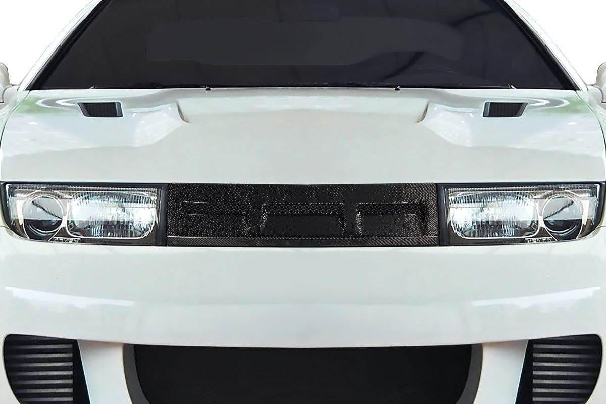 1990-1996 Nissan 300ZX Z32 Carbon Creations Turbo T Front Grille - 1 Piece
