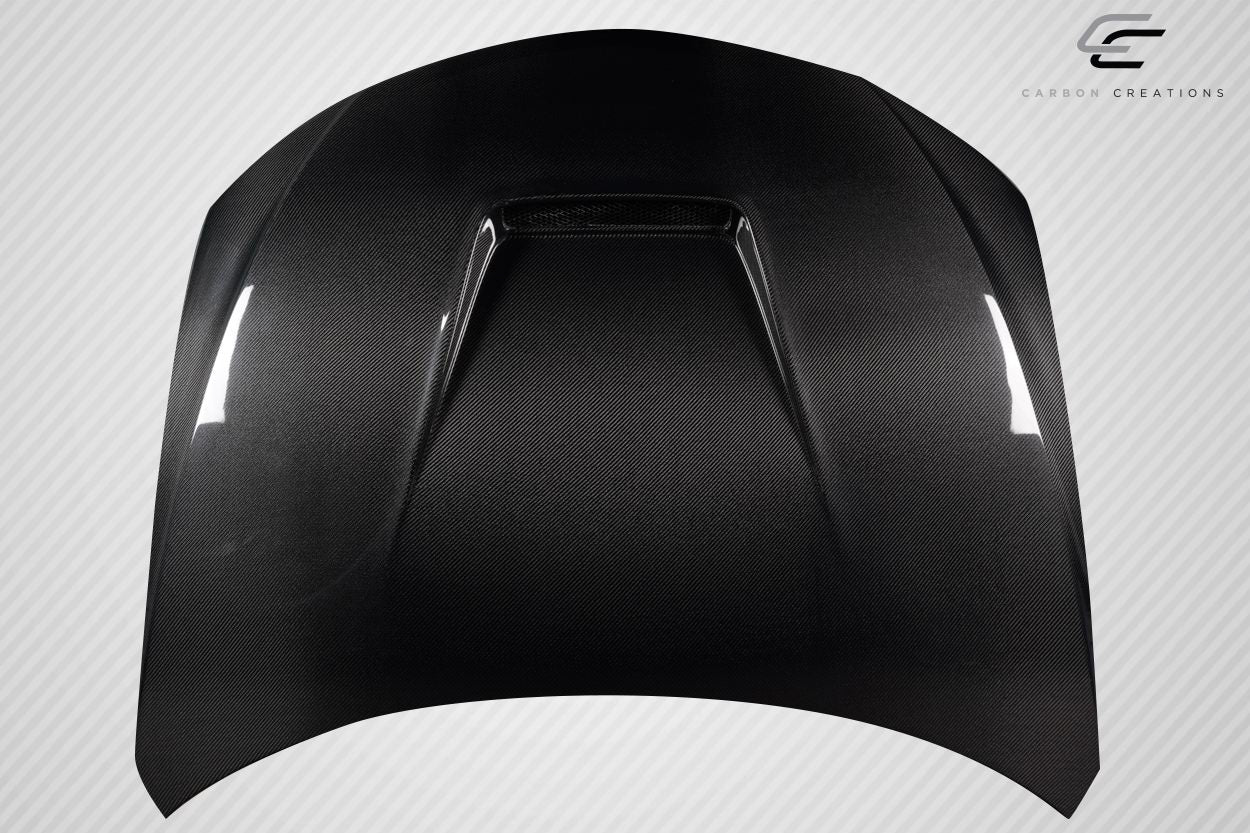 2008-2011 Subaru Impreza 2008-2014 WRX STI Carbon Creations Vortex Hood - 1 Piece