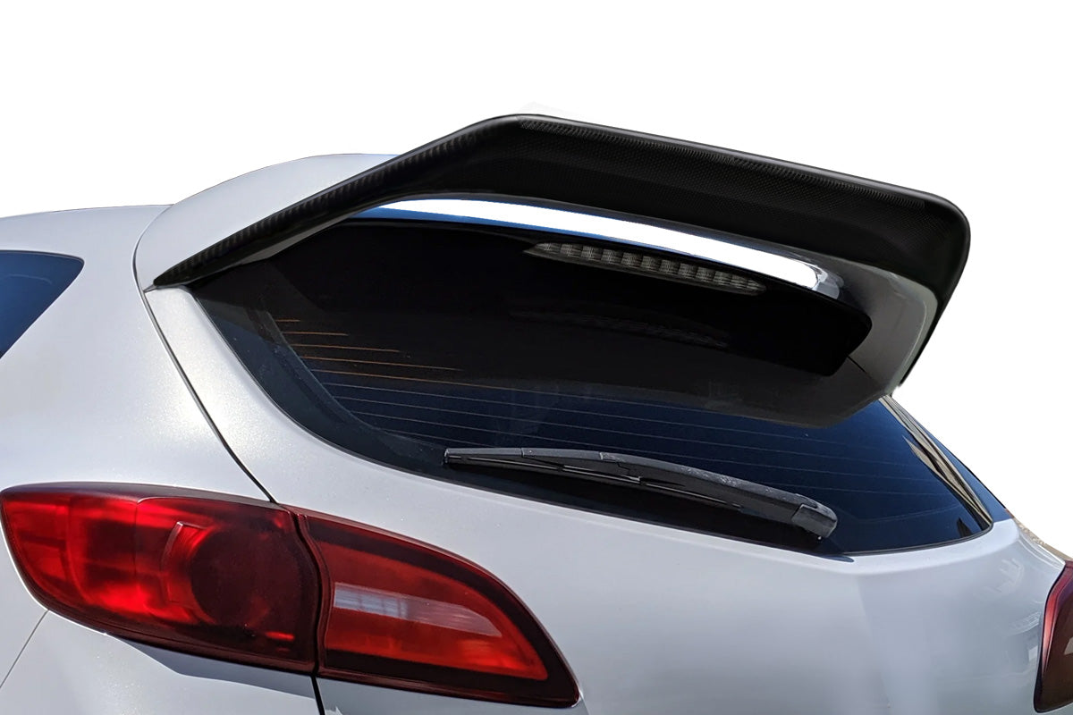 2010-2013 Mazda Mazdaspeed 3 Carbon Creations Pacer Rear Wing Spoiler Extension - 1 Piece