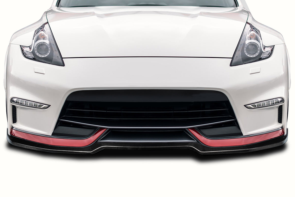 2013-2020 Nissan 370Z Z34 Nismo Carbon Creations Malibu Front Lip Spoiler Air Dam - 1 Piece