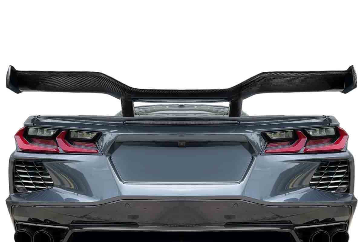 2020-2023 Chevrolet Corvette Carbon Creations Savannah Rear Wing Spoiler - 4 Pieces