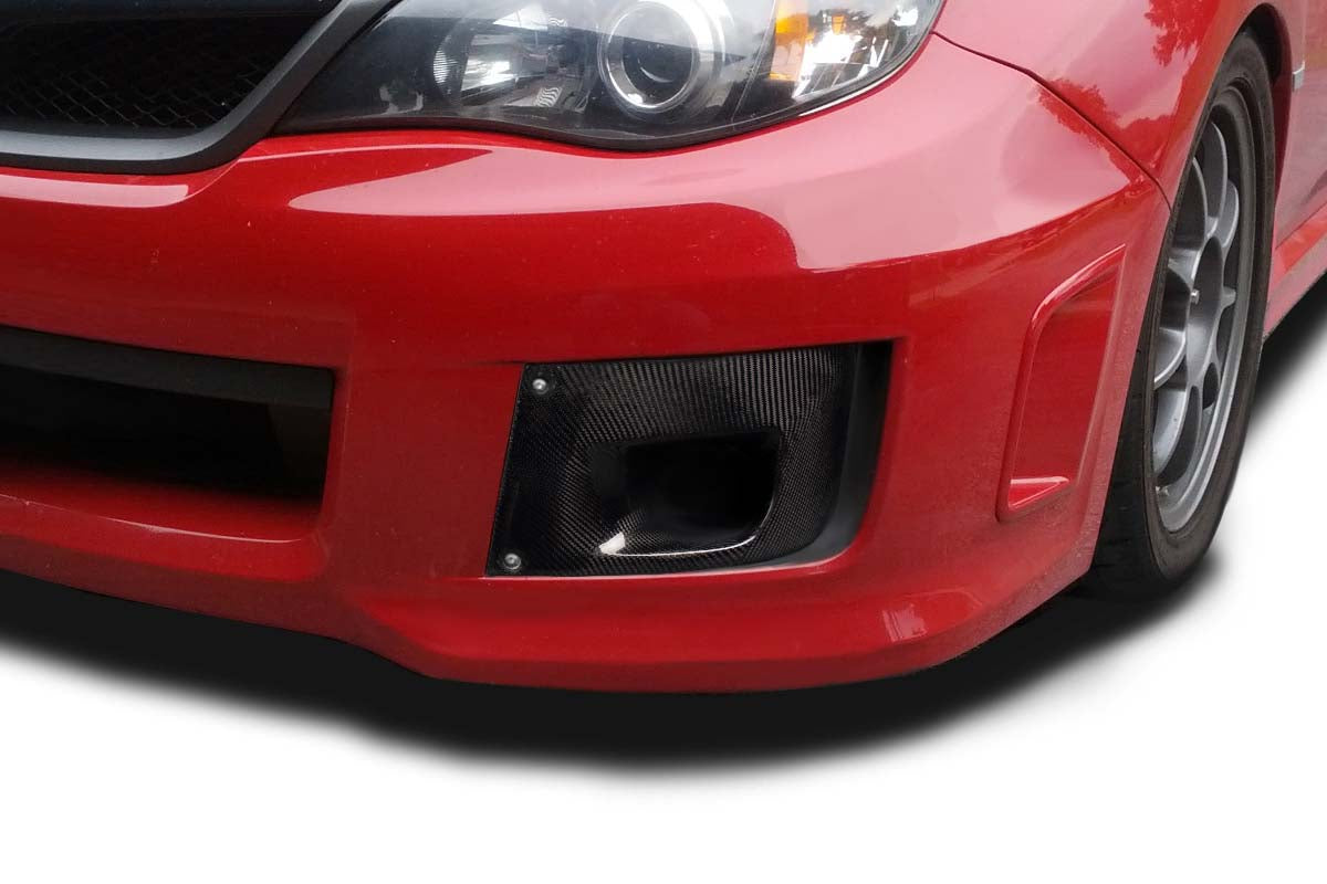 2011-2014 Subaru Impreza WRX / STI Carbon Creations Air Raider Front Bumper Air Vent Duct - 2 Pieces