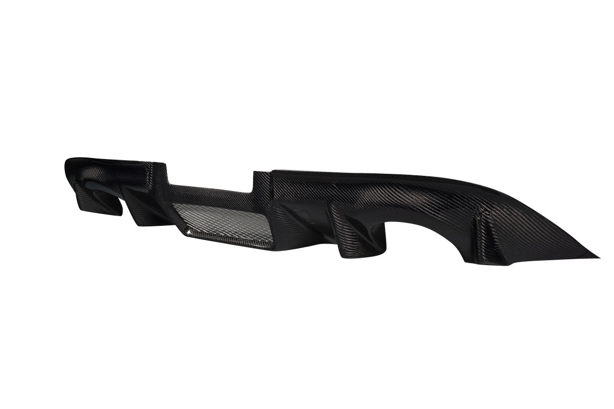 2008-2015 Infiniti G Coupe G37 Q60 Carbon Creations Rega Rear Diffuser - 1 Piece