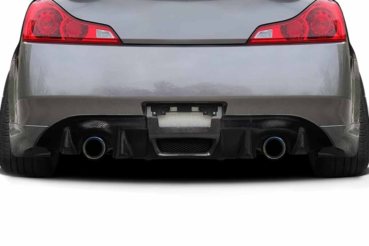 2008-2015 Infiniti G Coupe G37 Q60 Carbon Creations Rega Rear Diffuser - 1 Piece