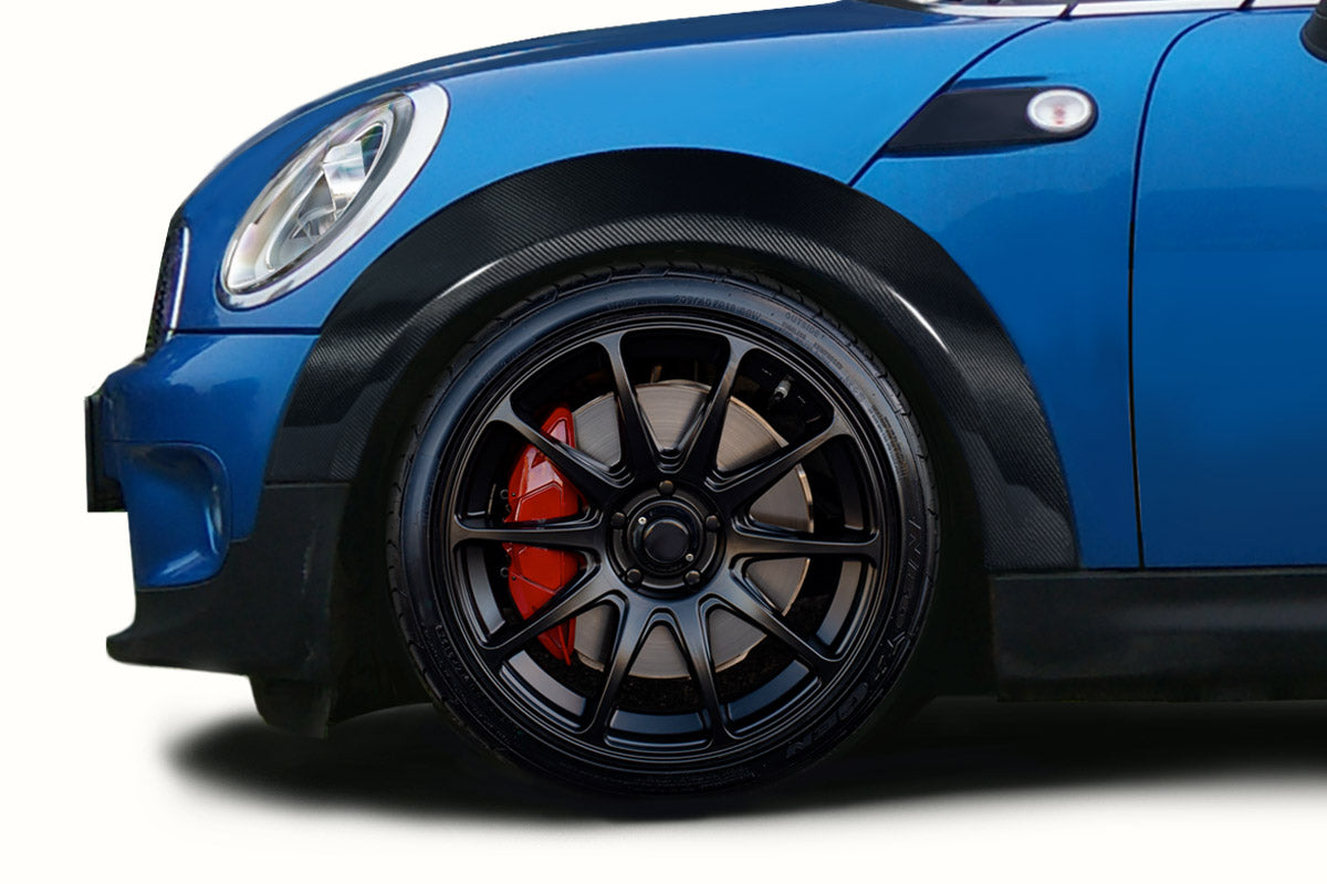 2007-2015 Mini Cooper R55 R56 R57 R58 R59 Carbon Creations Minera Front Fender Flares - 2 Pieces (s)